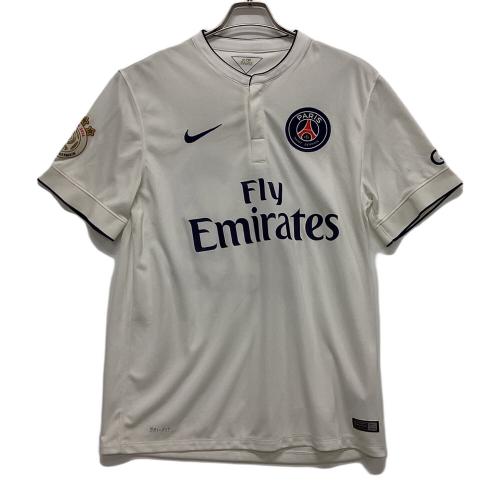 パリ・サンジェルマン 2014-2015シーズン アウェイ サッカーユニフォーム 618758-106 【32】ダビド・ルイス メンズ SIZE L ホワイト