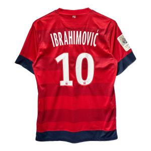 パリ・サンジェルマン サッカーユニフォーム メンズ SIZE M レッド 【10】ズラタン・イブラヒモビッチ 2012-2013シーズン アウェイ 505056-611
