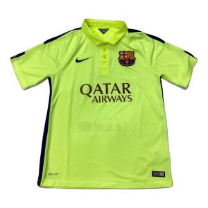 FCバルセロナ (エフシーバルセロナ) 2014-2015シーズン 3rd サッカーユニフォーム 631192-711  メンズ SIZE M イエロー