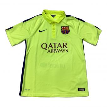 FCバルセロナ (エフシーバルセロナ) 2014-2015シーズン 3rd サッカーユニフォーム 631192-711  メンズ SIZE M イエロー