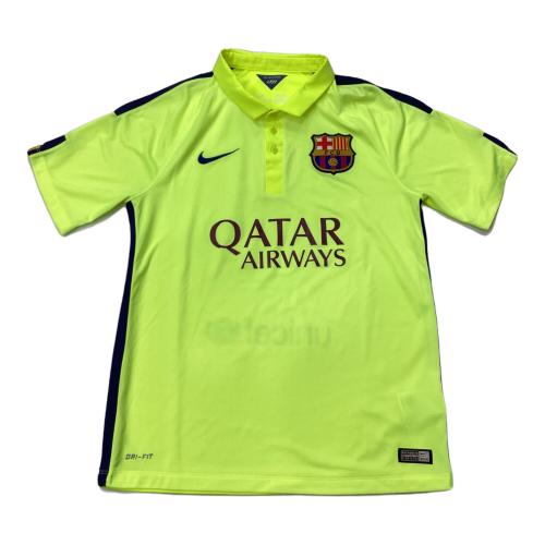 FCバルセロナ (エフシーバルセロナ) 2014-2015シーズン 3rd サッカーユニフォーム 631192-711  メンズ SIZE M イエロー