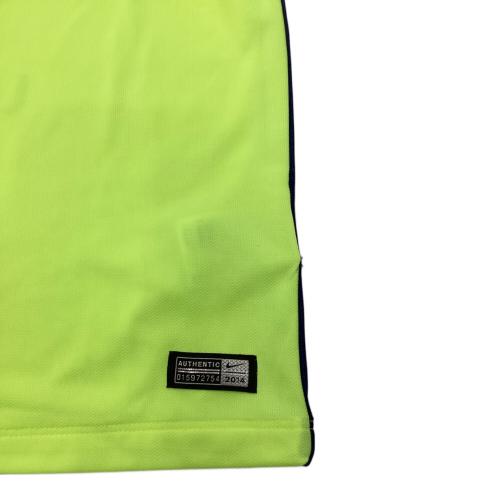 FCバルセロナ (エフシーバルセロナ) 2014-2015シーズン 3rd サッカーユニフォーム 631192-711  メンズ SIZE M イエロー
