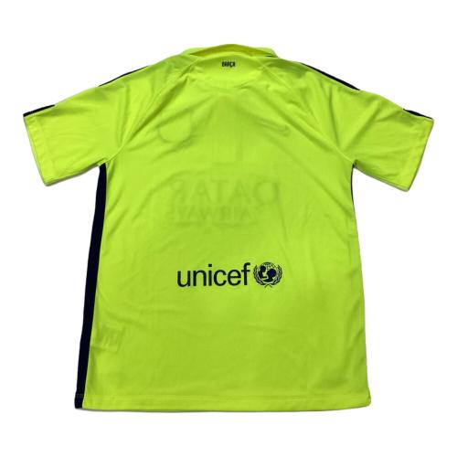 FCバルセロナ (エフシーバルセロナ) 2014-2015シーズン 3rd サッカーユニフォーム 631192-711  メンズ SIZE M イエロー