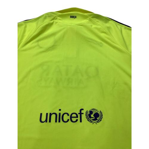 FCバルセロナ (エフシーバルセロナ) 2014-2015シーズン 3rd サッカーユニフォーム 631192-711  メンズ SIZE M イエロー