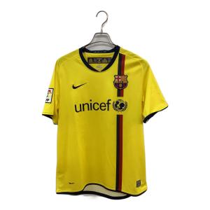FCバルセロナ (エフシーバルセロナ) サッカーユニフォーム メンズ SIZE M イエロー 2008-2009シーズン アウェイ 286787-760