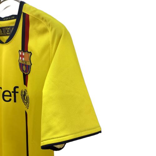 FCバルセロナ (エフシーバルセロナ) サッカーユニフォーム メンズ SIZE M イエロー 2008-2009シーズン アウェイ 286787-760