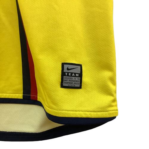 FCバルセロナ (エフシーバルセロナ) サッカーユニフォーム メンズ SIZE M イエロー 2008-2009シーズン アウェイ 286787-760