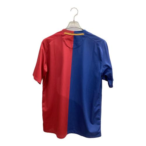 FCバルセロナ (エフシーバルセロナ) サッカーユニフォーム メンズ SIZE L レッド×ネイビー 2008-2009シーズン ホーム 286784-655
