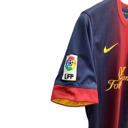 FCバルセロナ (エフシーバルセロナ) サッカーユニフォーム メンズ SIZE M レッド×ネイビー 2012-2013シーズン ホーム 478323-410