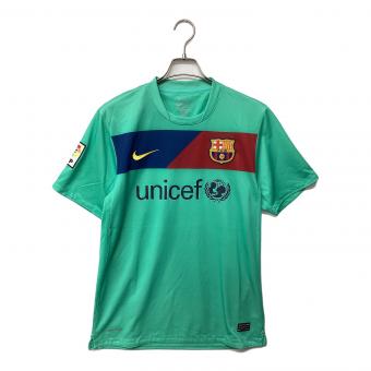 FCバルセロナ (エフシーバルセロナ) サッカーユニフォーム メンズ SIZE M グリーン 2010-2011シーズン アウェイ 382358-310