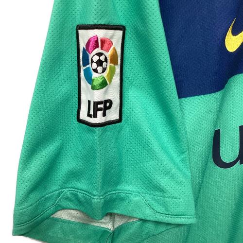 FCバルセロナ (エフシーバルセロナ) サッカーユニフォーム メンズ SIZE M グリーン 2010-2011シーズン アウェイ 382358-310