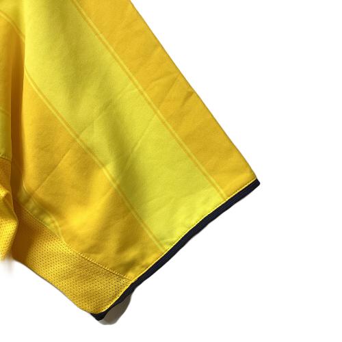 インテル (インテル・ミラノ) サッカーユニフォーム メンズ SIZE M イエロー 【4】ハビエル・サネッティ 2003-2004シーズン アウェイ 112664