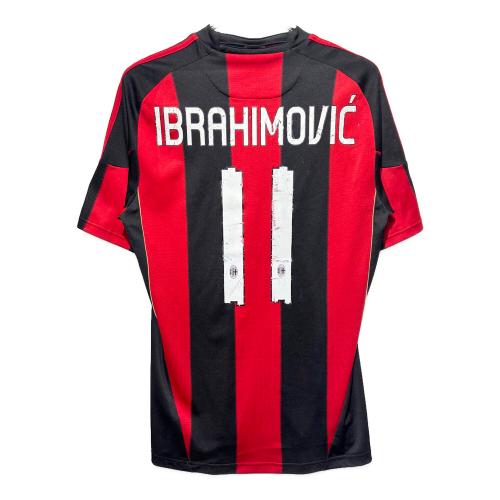 ACミラン (エーシーミラン) サッカーユニフォーム メンズ SIZE O レッド×ブラック 2010-2011シーズン ホーム P96288