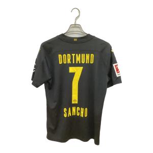 ドルトムント サッカーユニフォーム メンズ SIZE M ブラック 【7】ジェイドン・サンチョ 2020-2021シーズン アウェイ 757161-02