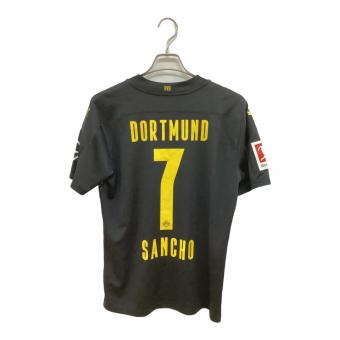 ドルトムント サッカーユニフォーム メンズ SIZE M ブラック 【7】ジェイドン・サンチョ 2020-2021シーズン アウェイ 757161-02