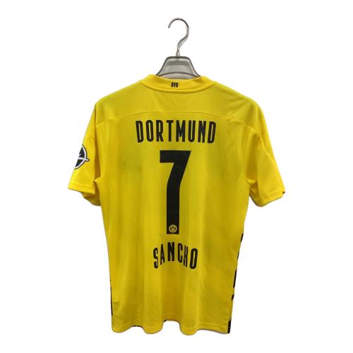 ドルトムント サッカーユニフォーム メンズ SIZE M イエロー 【7】ジェイドン・サンチョ 2020-2021シーズン ホーム 757156-01