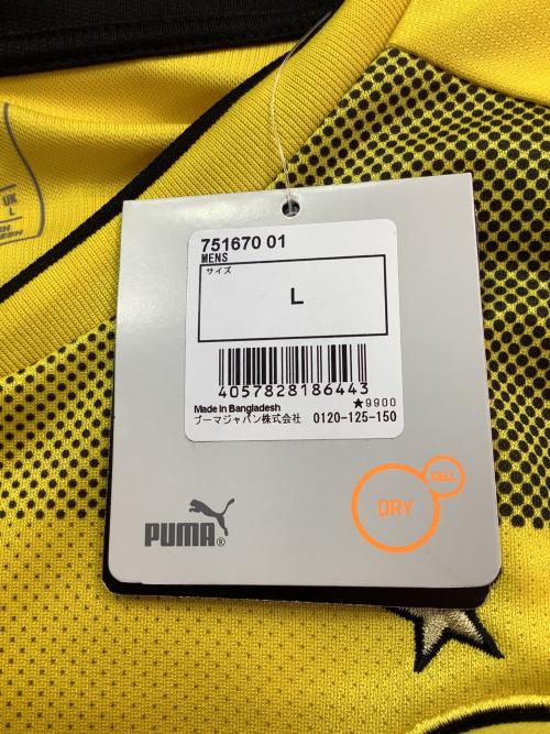 ドルトムント サッカーユニフォーム メンズ SIZE L イエロー 【11】マルコ・ロイス 2017-2018シーズン ホーム 751670