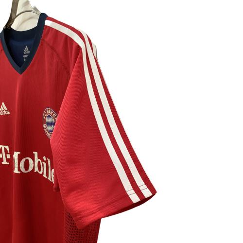 バイエルン・ミュンヘン サッカーユニフォーム メンズ SIZE O レッド 【27】ギョクタン・ベルカント 2002-2004シーズン 3rd