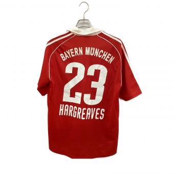 バイエルン・ミュンヘン サッカーユニフォーム メンズ SIZE O レッド 【23】オーウェン・ ハーグリーブス 2005-2006シーズン ホーム 984255