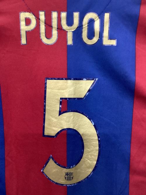 【正規品】美品 バルセロナ2006-07 ホーム長袖ユニフォーム NIKE FCバルセロナ 06/07 ユニフォーム アウェイ 長袖 ▽#19.メッシ