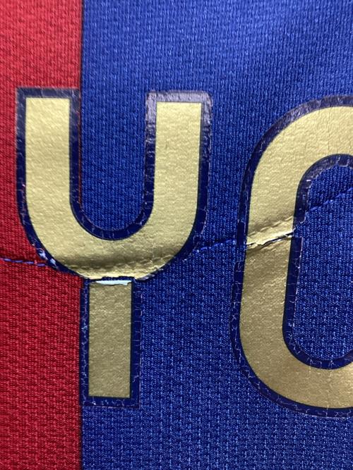 【正規品】美品 バルセロナ2006-07 ホーム長袖ユニフォーム NIKE FCバルセロナ 06/07 ユニフォーム ホーム 長袖 unicef #10