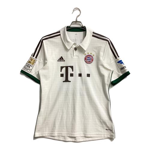 バイエルン・ミュンヘン 2013-2014シーズン アウェイ サッカーユニフォーム Z25686 【10】アリエン・ロッベン メンズ SIZE O ホワイト