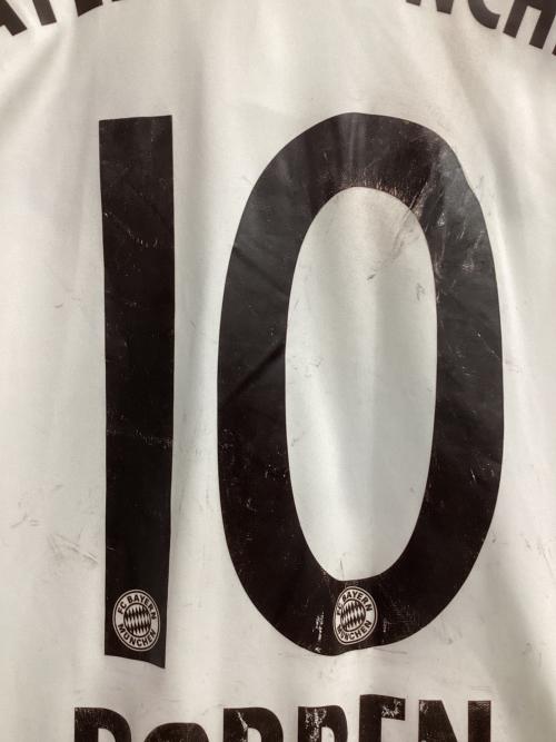 バイエルン・ミュンヘン 2013-2014シーズン アウェイ サッカーユニフォーム Z25686 【10】アリエン・ロッベン メンズ SIZE O ホワイト