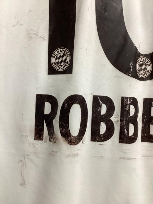 バイエルン・ミュンヘン 2013-2014シーズン アウェイ サッカーユニフォーム Z25686 【10】アリエン・ロッベン メンズ SIZE O ホワイト