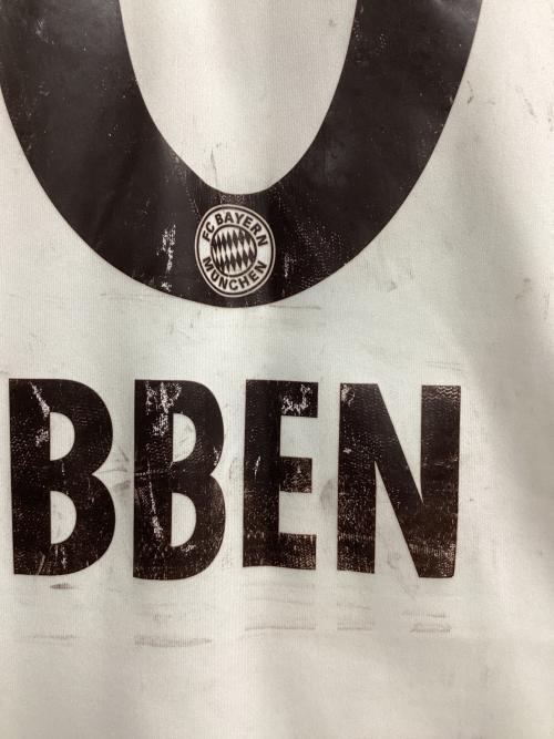 バイエルン・ミュンヘン 2013-2014シーズン アウェイ サッカーユニフォーム Z25686 【10】アリエン・ロッベン メンズ SIZE O ホワイト