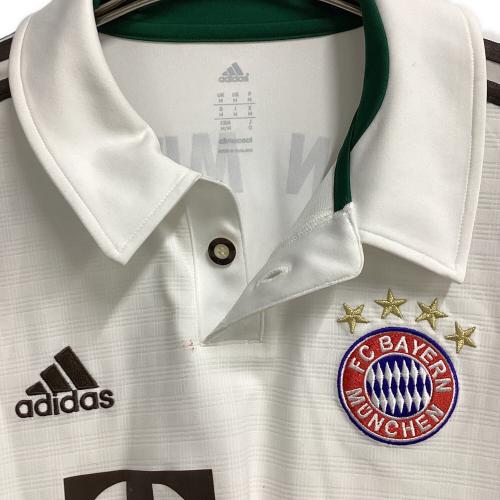 バイエルン・ミュンヘン 2013-2014シーズン アウェイ サッカーユニフォーム Z25686 【10】アリエン・ロッベン メンズ SIZE O ホワイト