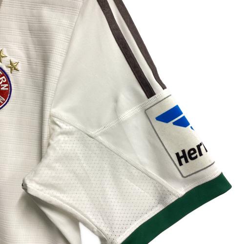 バイエルン・ミュンヘン 2013-2014シーズン アウェイ サッカーユニフォーム Z25686 【10】アリエン・ロッベン メンズ SIZE O ホワイト