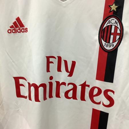 2011/12 ACミラン アウェイ レトロ 長袖ユニフォーム ACミラン (エーシーミラン) サッカーユニフォーム メンズ SIZE O