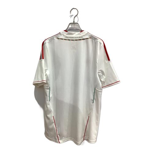ACミラン (エーシーミラン) サッカーユニフォーム メンズ SIZE O ホワイト 2011-2012シーズン アウェイ V13442