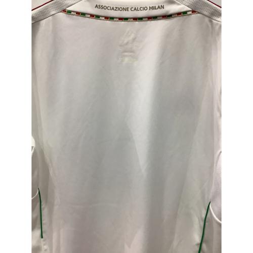 ACミラン (エーシーミラン) サッカーユニフォーム メンズ SIZE O ホワイト 2011-2012シーズン アウェイ V13442