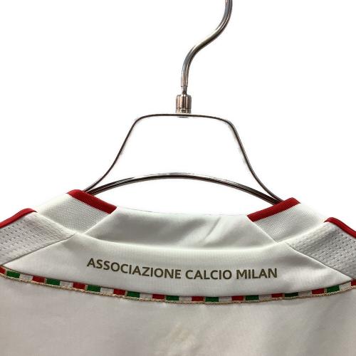 ACミラン (エーシーミラン) サッカーユニフォーム メンズ SIZE O ホワイト 2011-2012シーズン アウェイ V13442