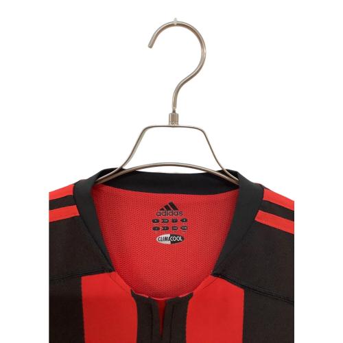 ACミラン (エーシーミラン) サッカーユニフォーム メンズ SIZE O レッド×ブラック 2003-2004シーズン ホーム 021765