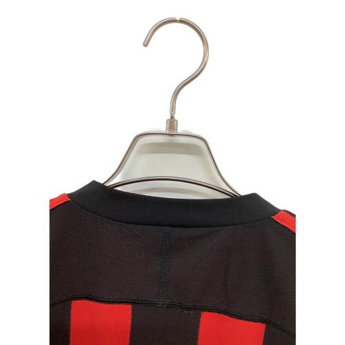 ACミラン (エーシーミラン) サッカーユニフォーム メンズ SIZE O レッド×ブラック 2003-2004シーズン ホーム 021765