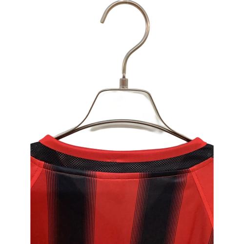 ACミラン (エーシーミラン) サッカーユニフォーム メンズ SIZE 2XO レッド×ブラック 2004-2005シーズン ホーム 長袖 783888