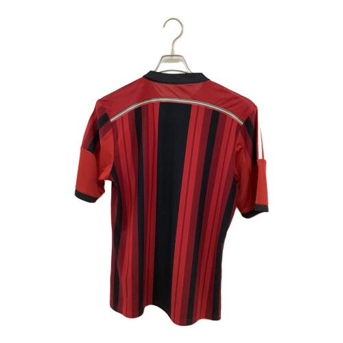 ACミラン (エーシーミラン) サッカーユニフォーム メンズ SIZE O レッド×ブラック 2014-2015シーズン ホーム D87224