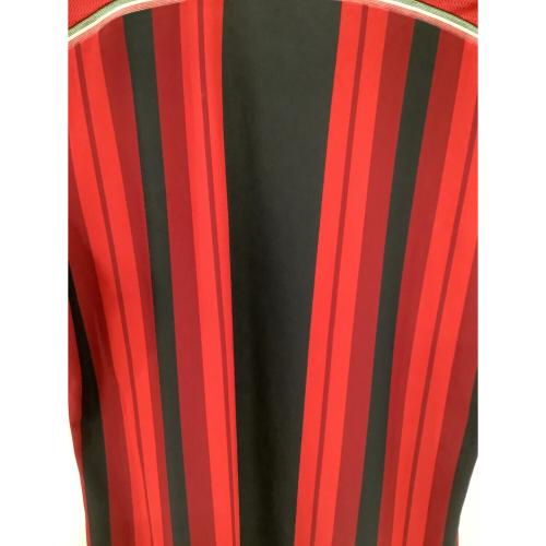 ACミラン (エーシーミラン) サッカーユニフォーム メンズ SIZE O レッド×ブラック 2014-2015シーズン ホーム D87224