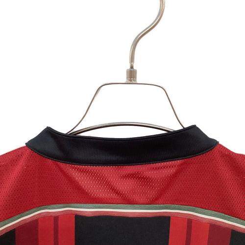 ACミラン (エーシーミラン) サッカーユニフォーム メンズ SIZE O レッド×ブラック 2014-2015シーズン ホーム D87224