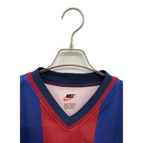 FCバルセロナ (エフシーバルセロナ) サッカーユニフォーム メンズ SIZE M レッド×ネイビー 【10】リバウド 2000-2001シーズン ホーム