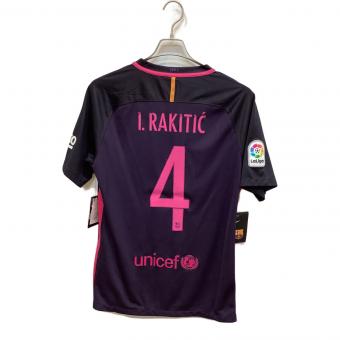 FCバルセロナ (エフシーバルセロナ) サッカーユニフォーム メンズ SIZE M パープル 【4】イヴァン・ラキティッチ 2016-2017シーズン アウェイ 776844-525