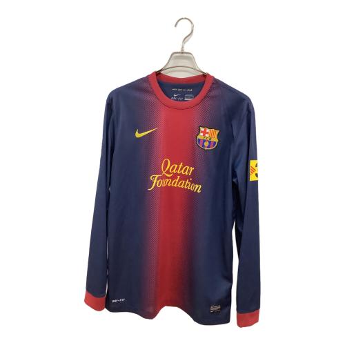 FCバルセロナ (エフシーバルセロナ) サッカーユニフォーム メンズ SIZE M ネイビー 【5】カルレス・プジョル 2012-2013シーズン ホーム 長袖 478324-410