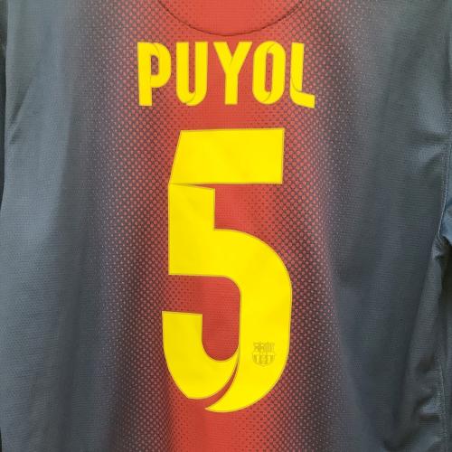 FCバルセロナ (エフシーバルセロナ) サッカーユニフォーム メンズ SIZE M ネイビー 【5】カルレス・プジョル 2012-2013シーズン ホーム 長袖 478324-410