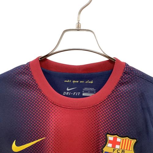 FCバルセロナ (エフシーバルセロナ) サッカーユニフォーム メンズ SIZE M ネイビー 【5】カルレス・プジョル 2012-2013シーズン ホーム 長袖 478324-410