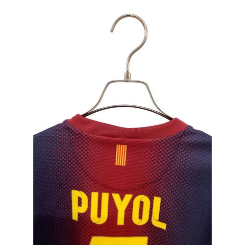 FCバルセロナ (エフシーバルセロナ) サッカーユニフォーム メンズ SIZE M ネイビー 【5】カルレス・プジョル 2012-2013シーズン ホーム 長袖 478324-410