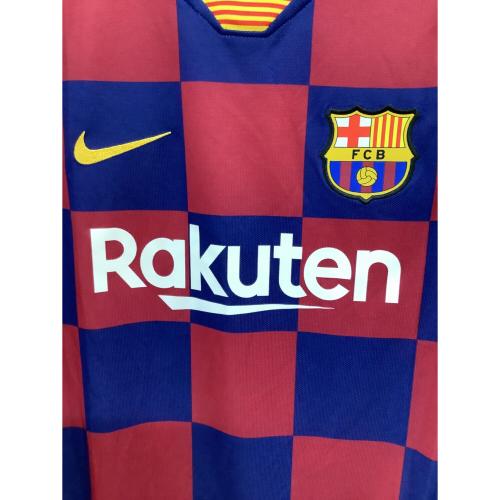 FCバルセロナ (エフシーバルセロナ) サッカーユニフォーム メンズ SIZE M レッド×ネイビー 【21】フレンキー・デ・ヨング 2019-2020シーズン ホーム AJ5532-456