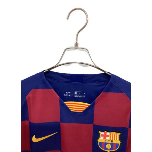 FCバルセロナ (エフシーバルセロナ) サッカーユニフォーム メンズ SIZE M レッド×ネイビー 【21】フレンキー・デ・ヨング 2019-2020シーズン ホーム AJ5532-456