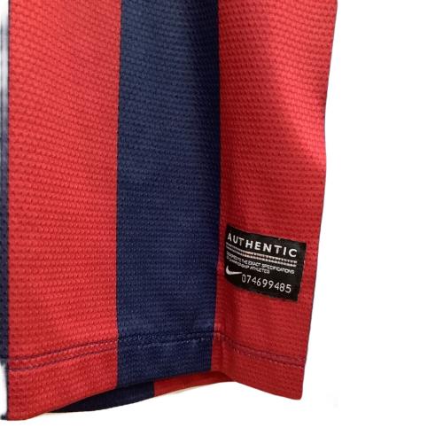 FCバルセロナ (エフシーバルセロナ) サッカーユニフォーム メンズ SIZE M レッド×ネイビー 【4】セスク・ファブレガス 2013-2014シーズン ホーム 532822-413